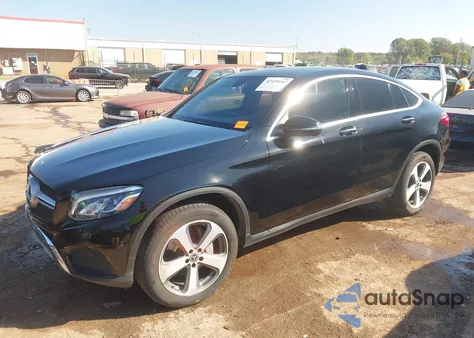 2019 Mercedes-Benz Glc 300 Coupe 4Matic из США, поврежденный, VIN WDC0J4KB1KF584406